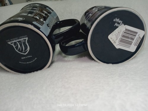Seattle Seahawks NFL Football Kaffeebecher Set - Wickel Logo 1976 - 16oz blau-weiß - Bild 3 von 5