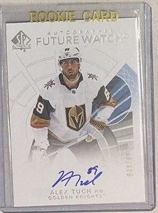 2017-18 UPPER DECK SP AUTHENTIC FUTURE WATCH AUTOGRAPH ALEX TUCH  RC FWA 649/999