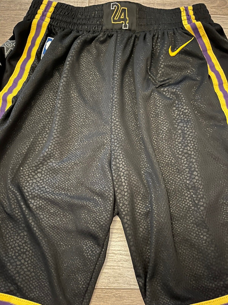 black mamba laker shorts