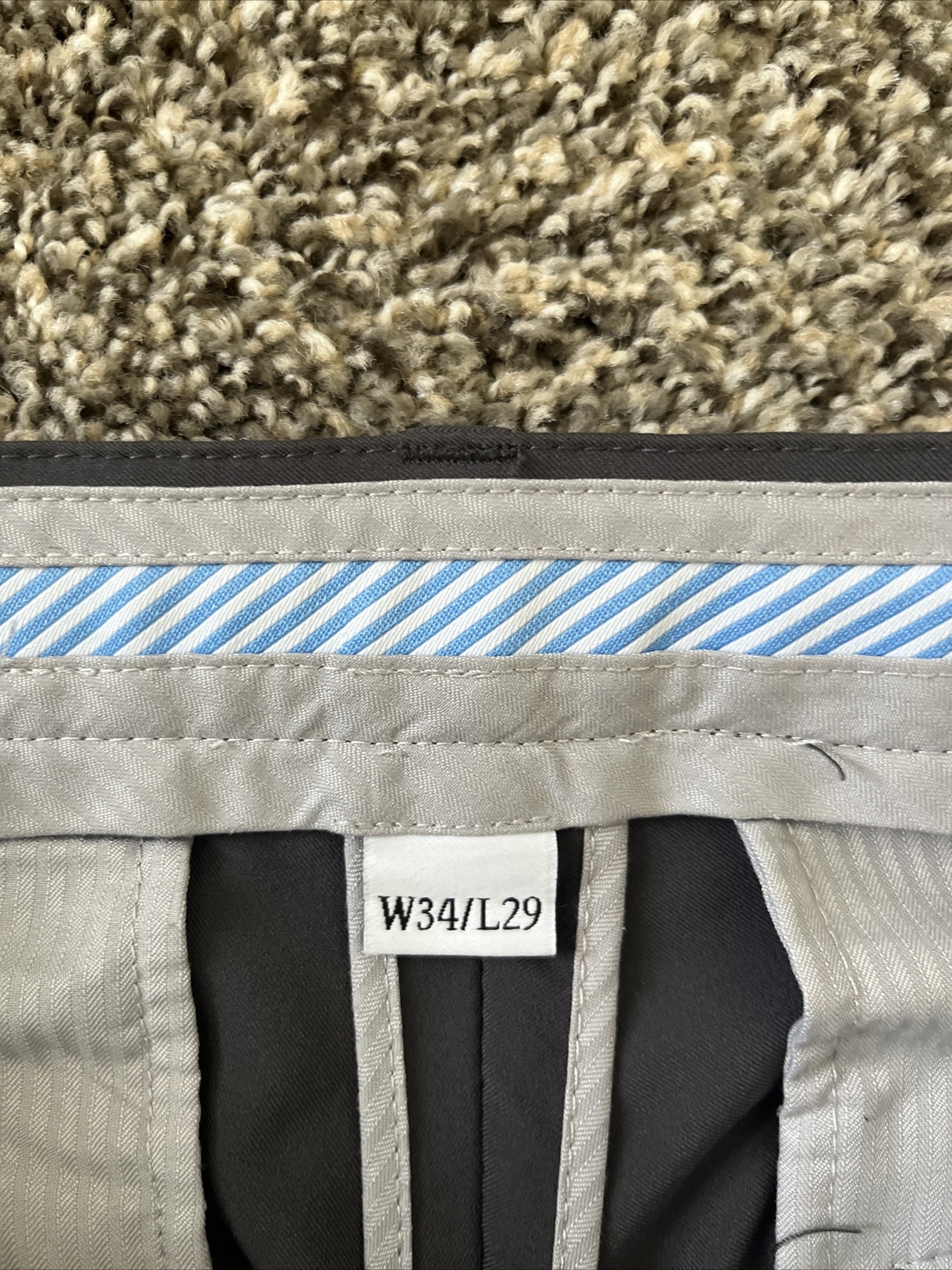 FootJoy Mens Athletic Fit Golf Pants 34 X 29 Actual Polyester Stretch