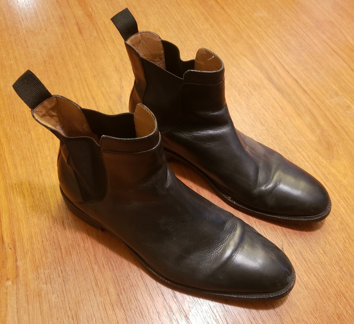 Cole Haan Grand OS Chelsea Boots Black Leather Pull On Mens  display picture 3
