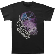 Cage The Elephant Color Skull T-shirt Cotton Tour Concert IM0444