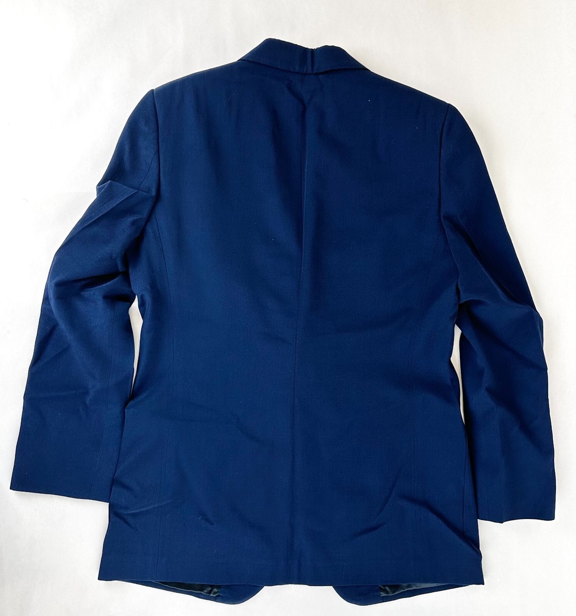 $2200 Gucci Men's Navy Blue Wool Vintage Formal Retro Slim $2200 Gucci Men's Navy Blue Wool Vintage Formal Retro Slim