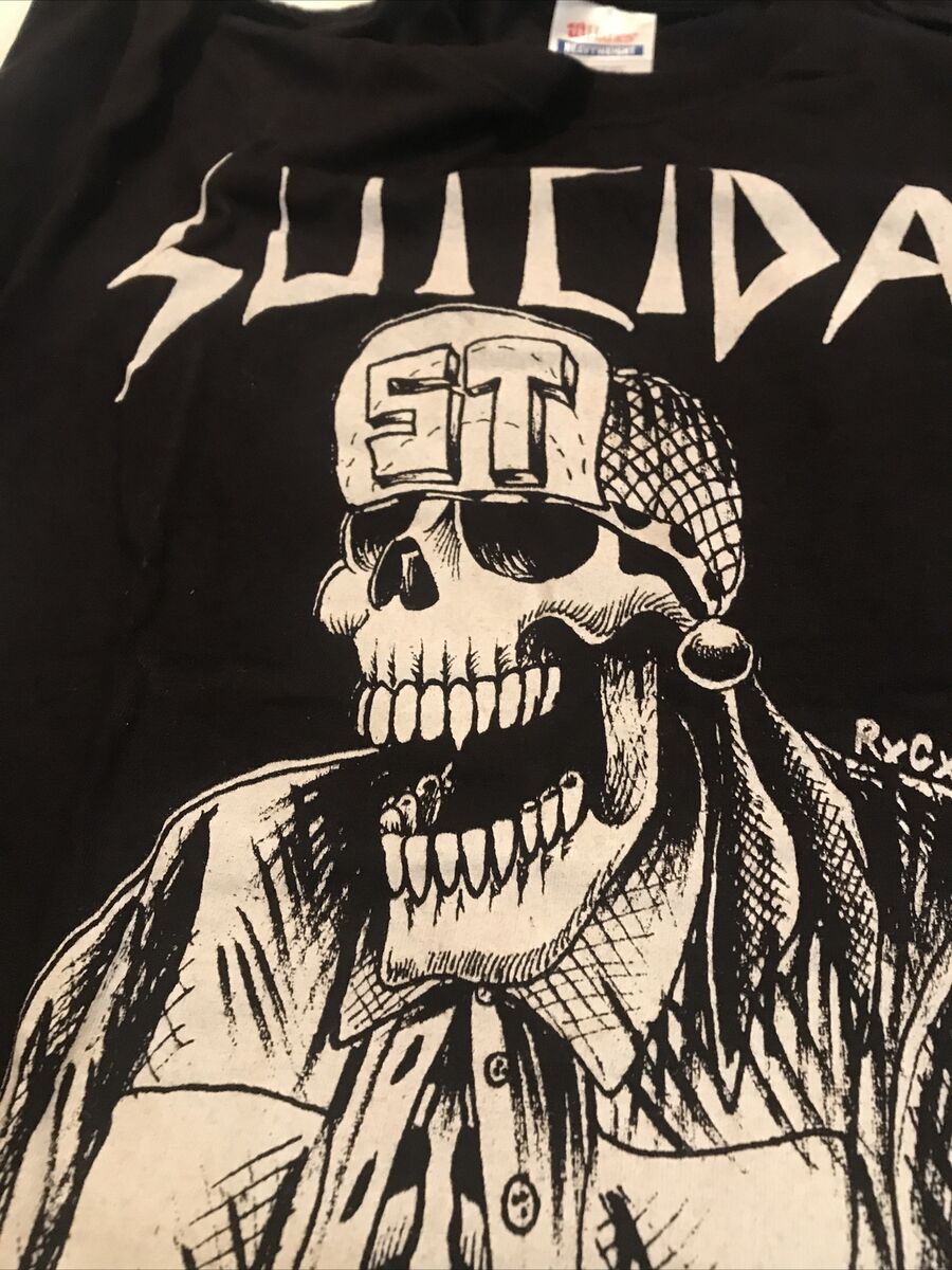 S Vintage SUICIDAL TENDENCIES Punk Rock Band T-shirt Adult S S Vintage SUICIDAL TENDENCIES Punk Rock Band T-shirt Adult S