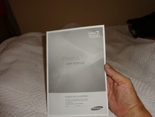 samsung plasma tv user manual series 7. english, spanish, french
