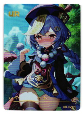 Qiqi Genshin Impact UR UR-022 Pink Beauties 2 Goddess Story Anime Card