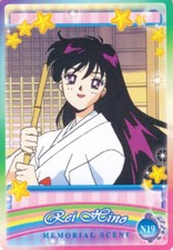 Sailor Moon World Carddass EX 3 Vintage Japan 2002 Card N 19 - Rei