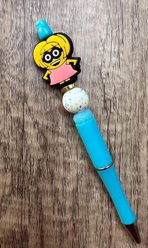 Custom beaded pens. Minons! Gifts. Basket filler. Journal. Teen. Party - Bild 32 von 34