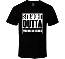 Straight Outta Michelob Ultra Food Compton Parody T Shirt