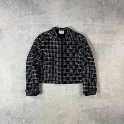 Akris Punto Plaid Printed Evening Jacket / Women's IT42