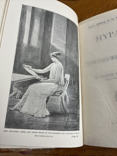 Antique book Hypatia or New Foes with an Old Face Charles Kingsley - 第 5/10 張圖片