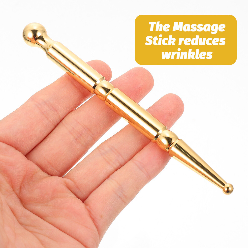 5 Pieces Facial Reflexology Massage Tool Brass eBay