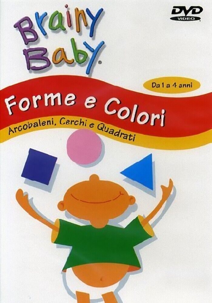Dvd BRAINY BABY FORME E COLORI nuovo sigillato
