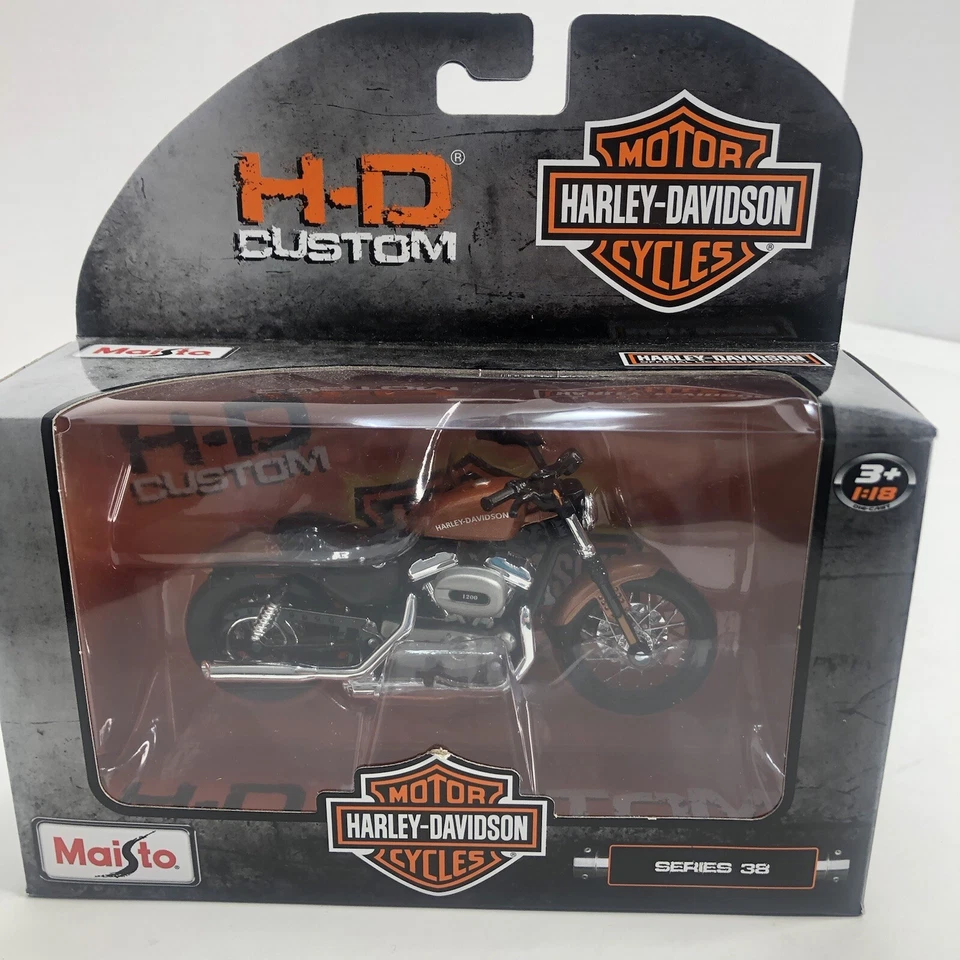 Harley Davidson 2007 XL 1200N Nightster escala 1:18 modelo de motocicleta Maisto - nueva Foto 2 de 4