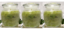 Jar Scented Candles 3-Pack Natures Finest Honeydew Melon Large 16oz Jars