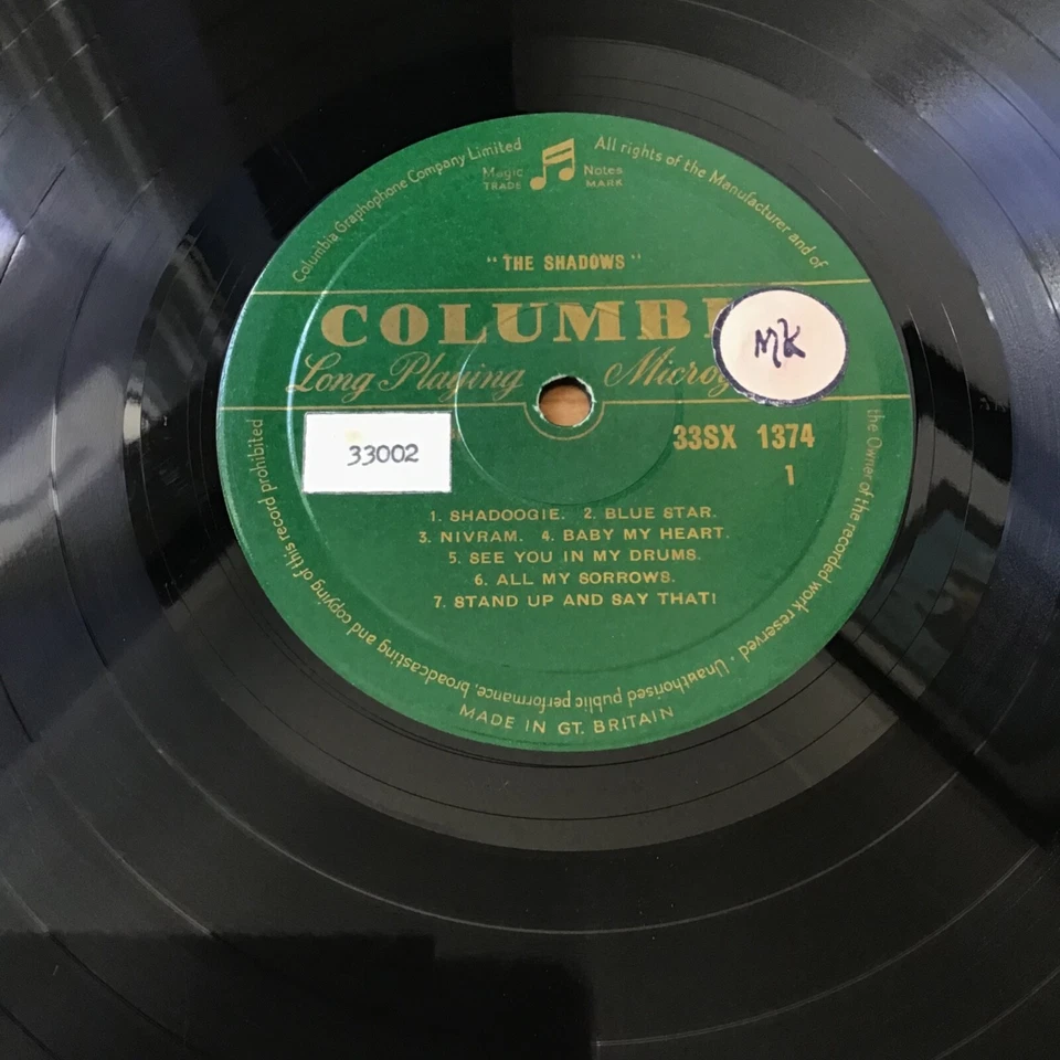 The Shadows 4 x Vinyl Job Lot (Columbia 33SX 1374 / SCX 3578) 1961 1st Press - Image 4 of 4