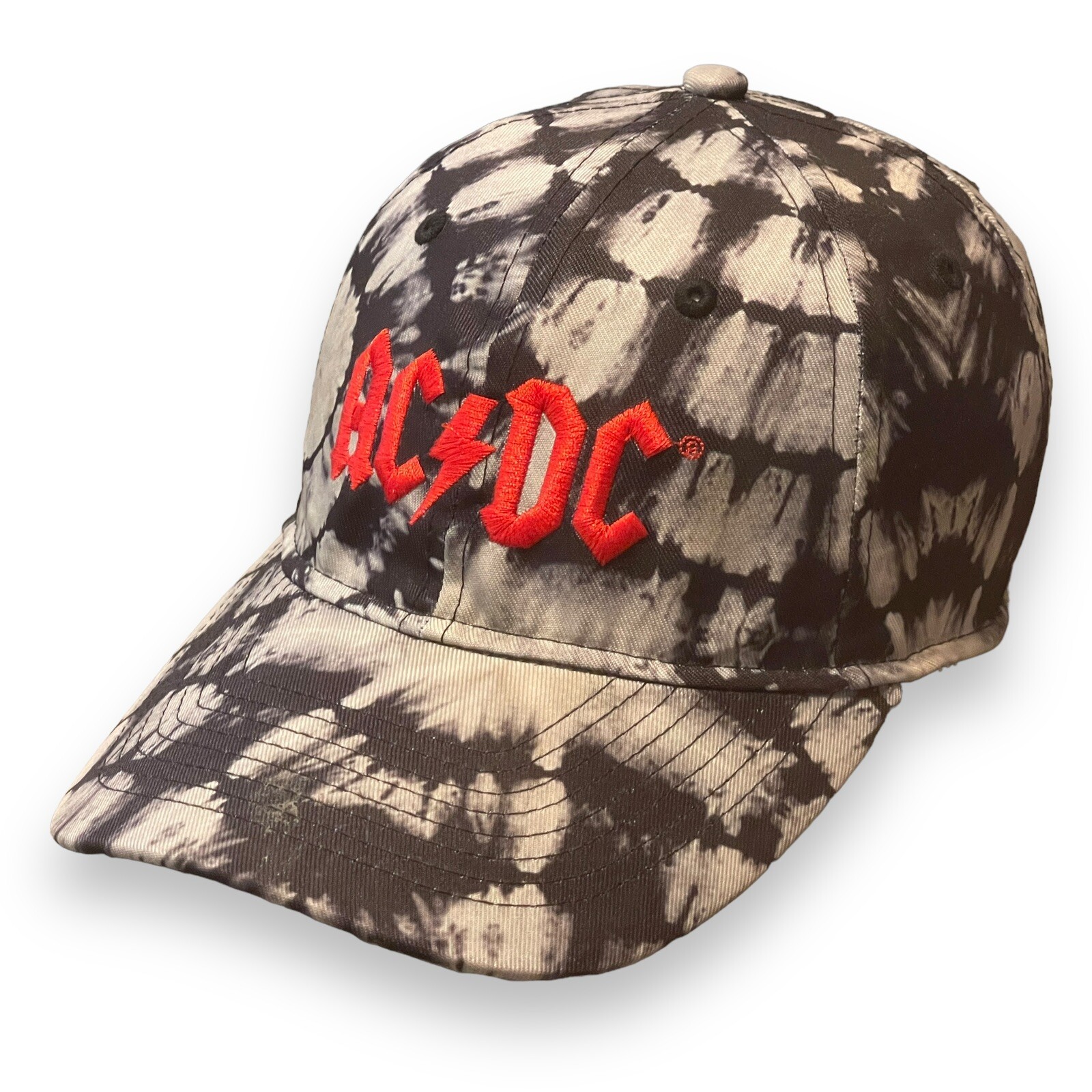 AC/DC Hat Baseball Cap Adjustable StrapBack Gray … - image 2