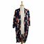thumbnail 1  - NWT! Do Everything In Love - 3/4 sleeve Floral Kimono - OS Fits Most