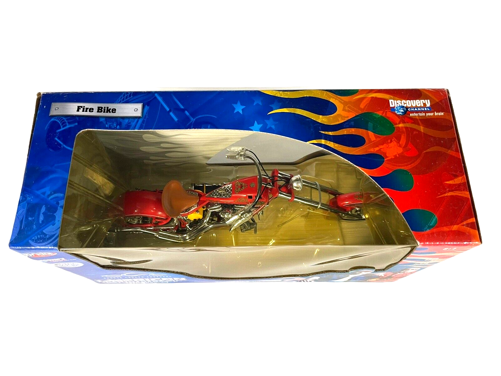 37189 Joyride RC2 Orange County Choppers Fire Bike Die Cast 110 eBay