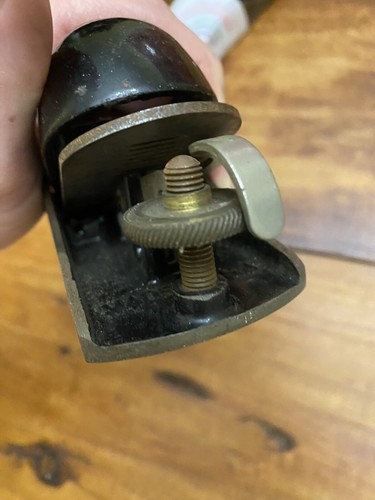 Stanley Block Plane 9-1/4 adjustable block plane USA Vintage Woodworking Tool - Picture 5 of 9