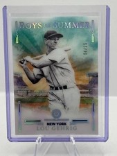 Lou Gehrig 04/25 (Jersey #) 2025 Panini Boys of Summer #30 New York Yankees