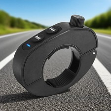 Black Wireless Bluetooth Media Button Remote Controller For Motorcycle HandlebcE