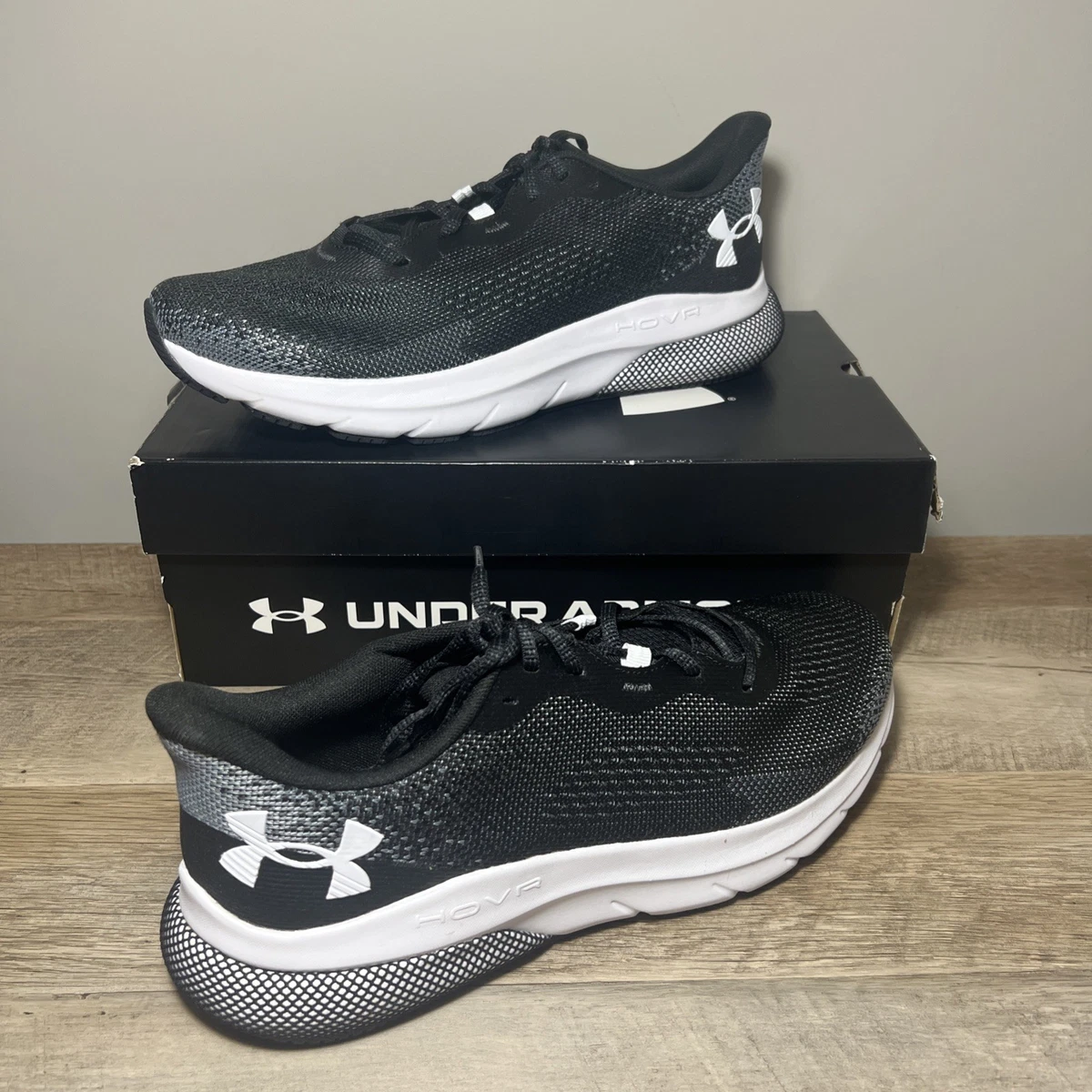 Under Armour HOVR Turbulence Black Jet Grey for sale | eBay display picture 2