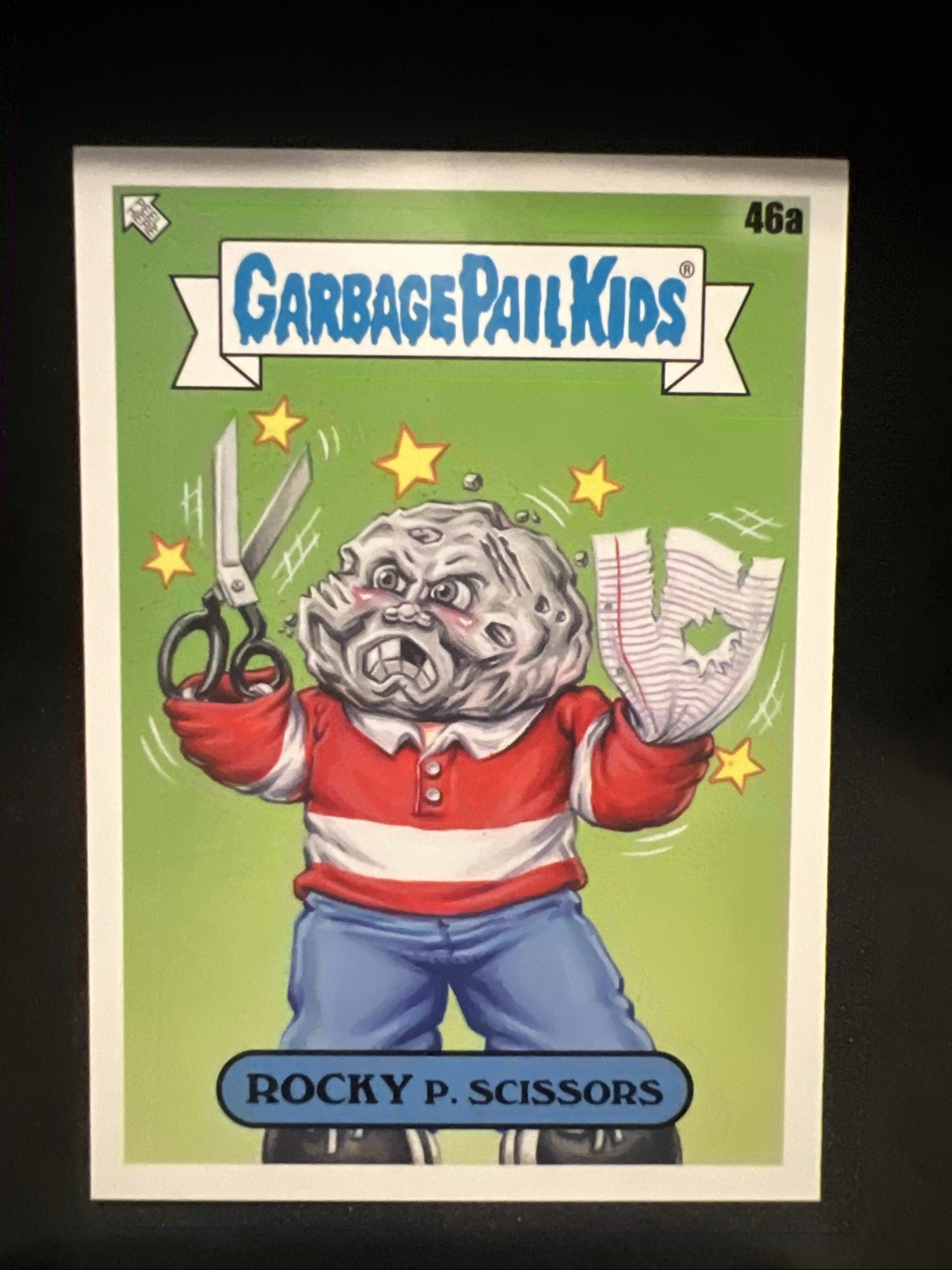 Rocky P. Scissors #46a Garbage Pail Kids GPK 2024 Kids At Play KAP