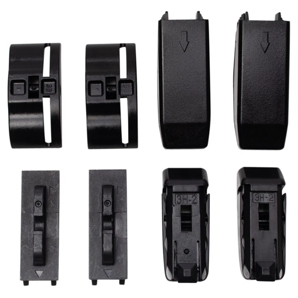 Limpiaparabrisas 19 y 19 pulgadas recubierto de silicona y limpiaparabrisas repelente al agua Foto 2 de 4