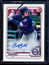 2020 Bowman Andrew Bechtold Prospect Auto Minnesota Twins