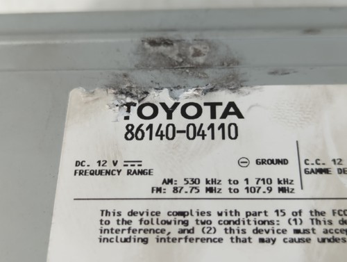 2020-2022 Toyota Tacoma Am Fm Cd Player Radio Receiver XIJ5A - Bild 7 von 9