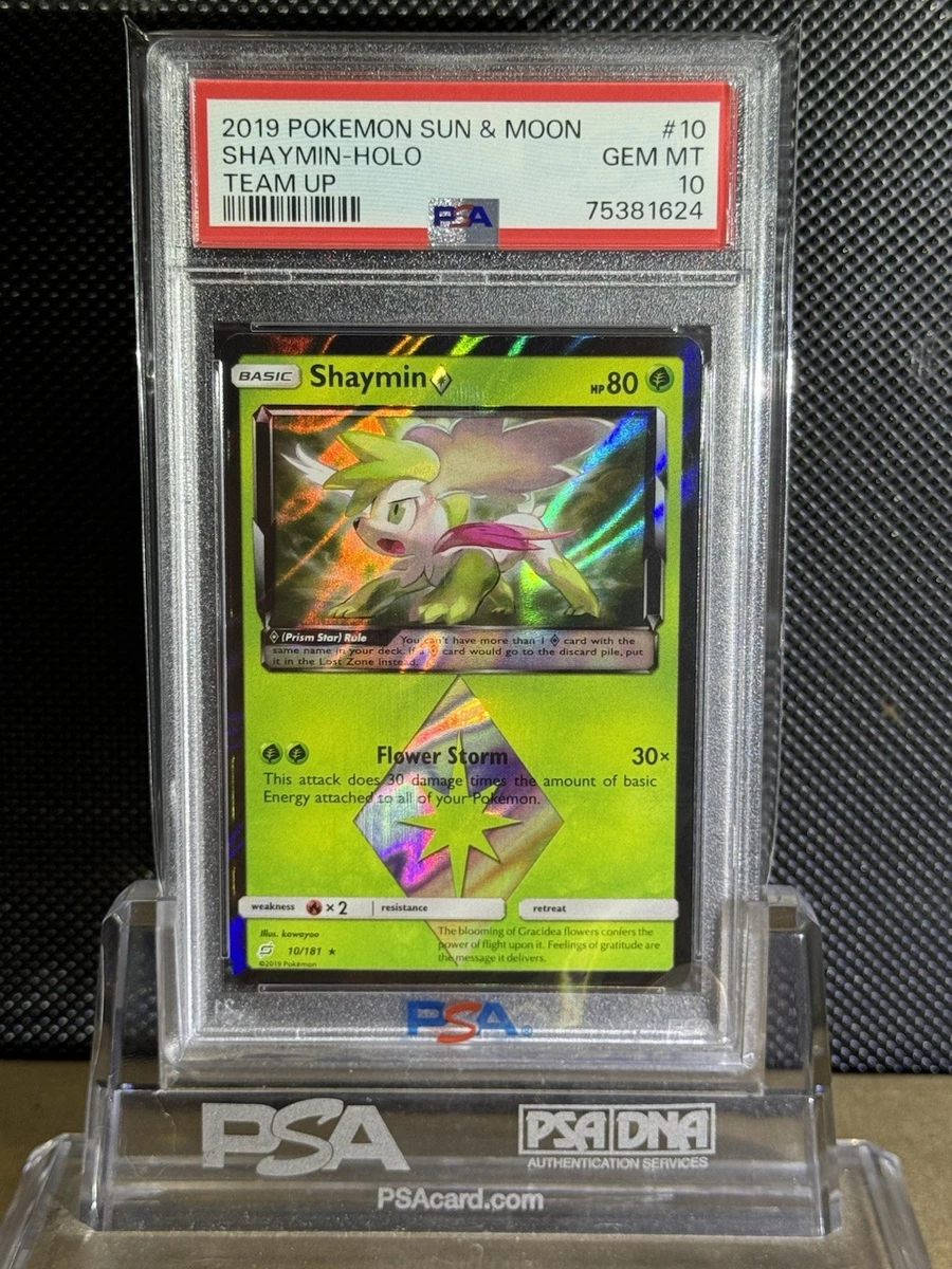 Shaymin Pokémon TCG Professional Sports Authenticator (PSA) Grade