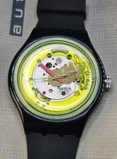 🇨🇭 Swatch Techno Sphere GK101 AUTOMATIC CONVERSION BLACK 