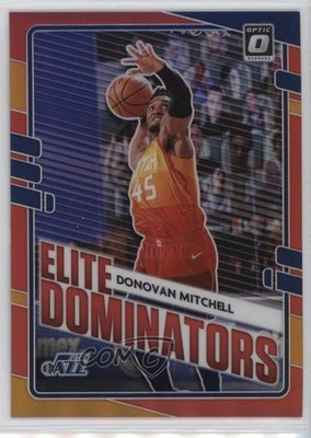 2020 Panini Donruss Optic Elite Dominators Red Prizm 94/99 Donovan Mitchell 15ej