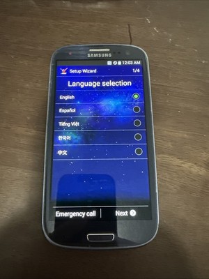 Samsung Galaxy S3 SCH-I535 Black (Verizon) 16GB