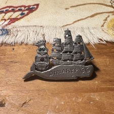 Vintage Shriner Masonic Royal Order of Jester PIN Dimaryp 66 director Whale Ship