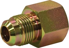 1/2 Inch OD Flare X 1/2 Inch FIP Gas Fitting Adapter for Natural Gas and Liquid 