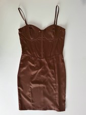 Women’s Forever 21 Mini Dress – Size Small – Gold Brown