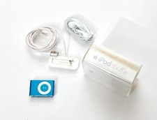 Apple iPod Shuffle 2nd Gen 1GB A1204 TESTED Battery Dock New Earbuds MP3 Bundle