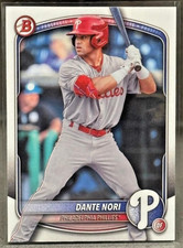 2025 Bowman Draft Dante Nori Paper Base #BD-3...