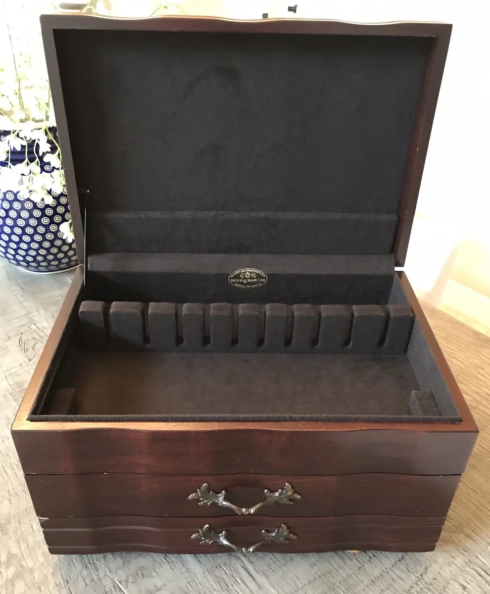 Reed & Barton Wooden Flatware Storage for sale | eBay
