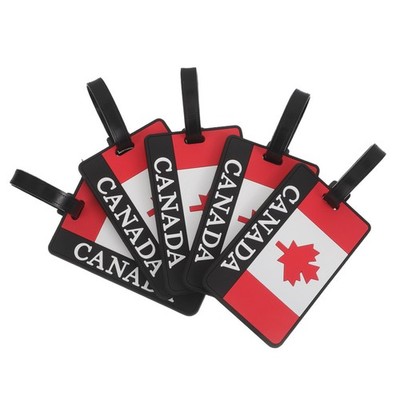 5 Pcs Flag-Bordkartenhülle Gepäck -ID -Tags Gepäckanhängerhalter