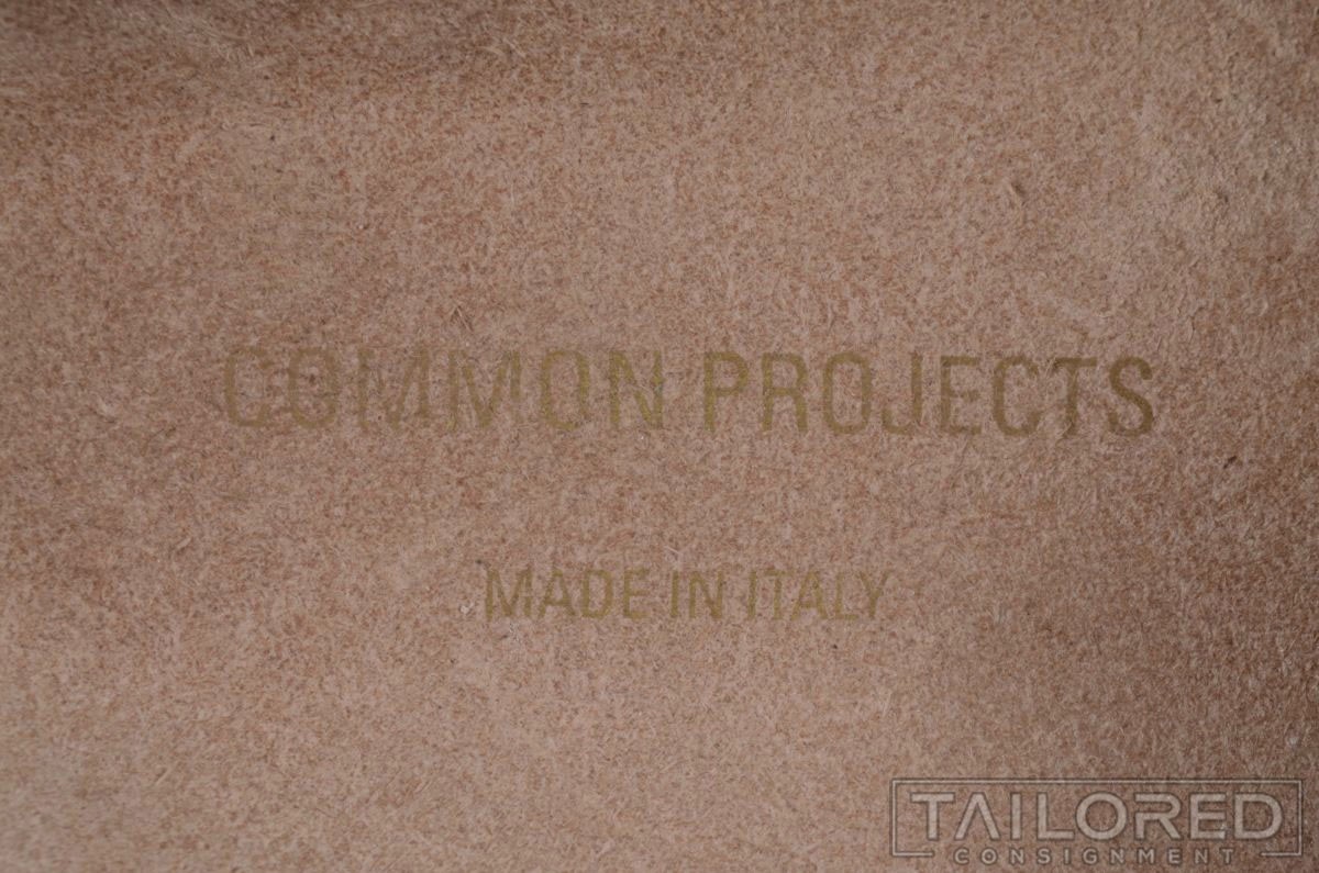 COMMON PROJECTS Solid Black Leather Mens Clog Mul… - image 9