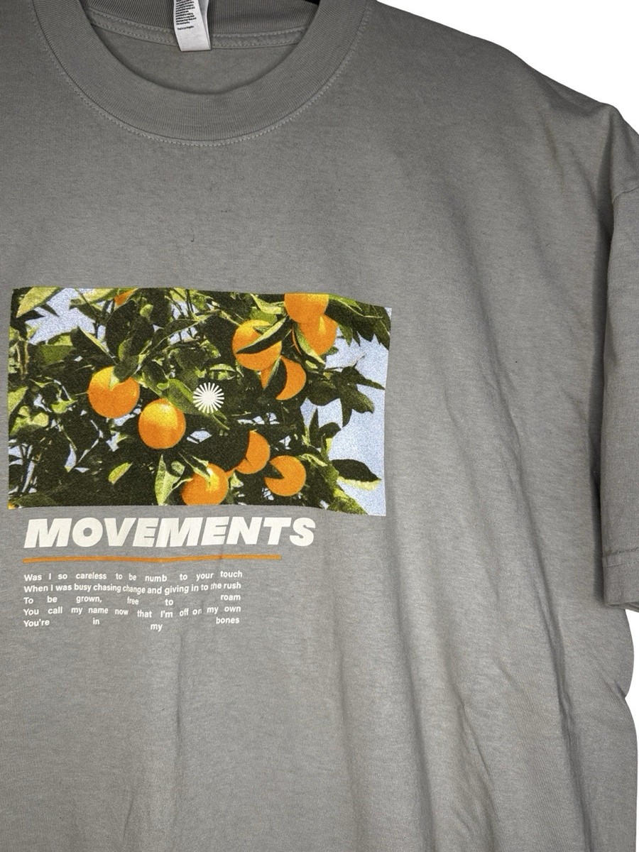 Movements - “Santiago Peak” single promo band T-shirt (XL) | eBay