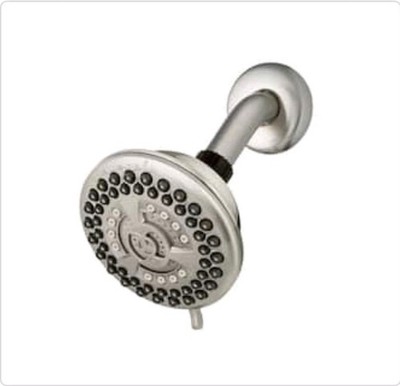 Waterpik 9Spray 4.5  Single Wall Mount Low Flow Fixed Adjustable Brushed Nickel
