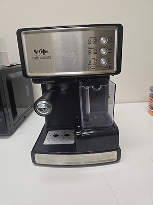 Mr. Coffee Café Barista BVMC-ECMP1000-RB Espresso & Cappuccino Maker - Used