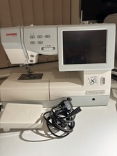 JANOME 11000 Sewing and Embroidery Machine Excellent Condition