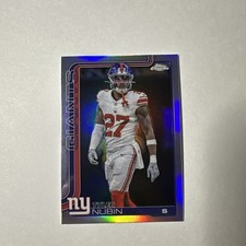 2025 Topps Chrome Football Tyler Nubin #231 Refractor