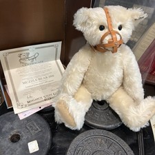 Steiff Muzzle Bear 1908 Limited Edition 422/5000 White Replica EAN 0174/46 w Box