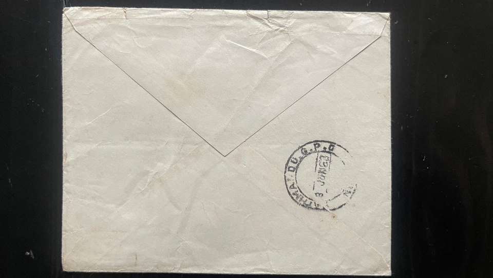 1962 Indonesia Cover to Nepal – Asian Games IV Jakarta Stamp + Horse 10s, Pasuru - Image 2 of 2